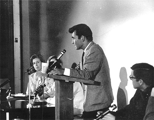 Rod Serling at Moorpark College, 1968